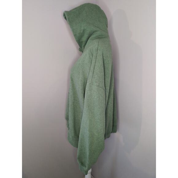 Gymshark Lg green rest day sweats shark logo sweatshirt hoodie - Picture 3 of 9